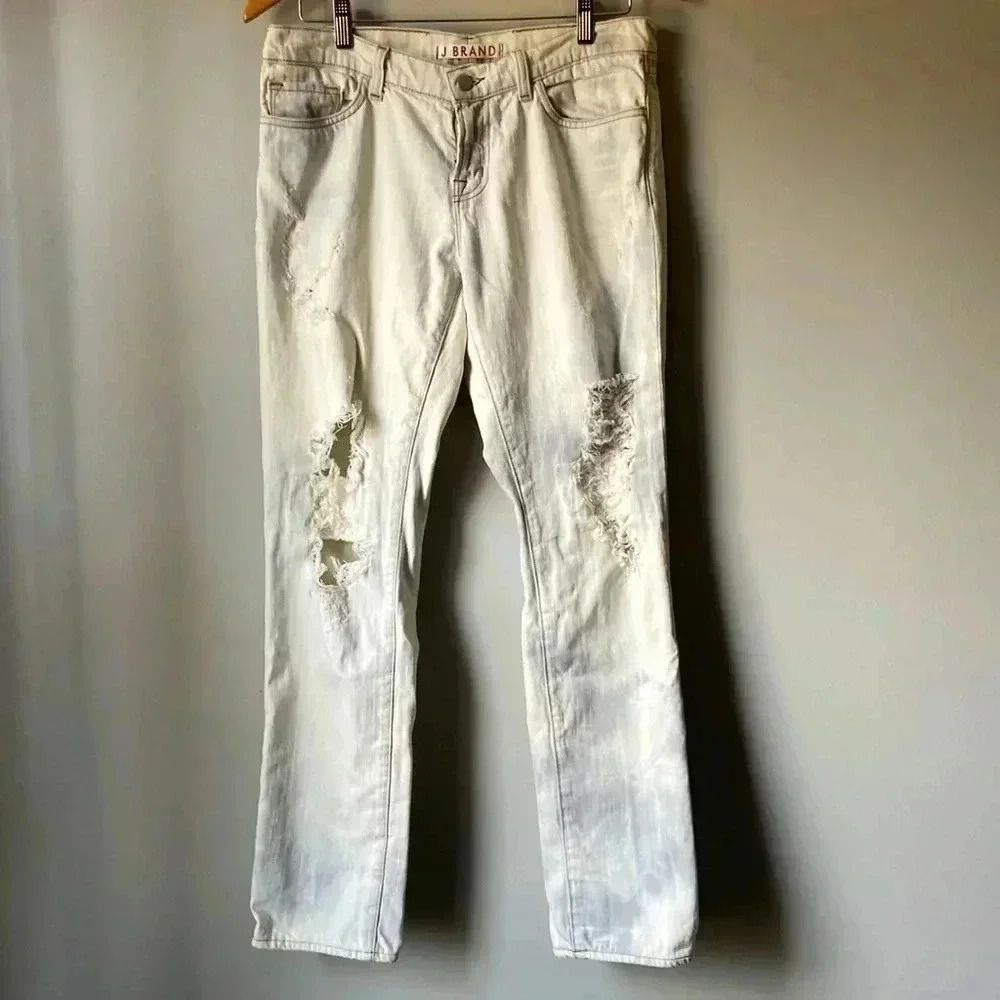 J Brand tie dye distressed jeans size 30